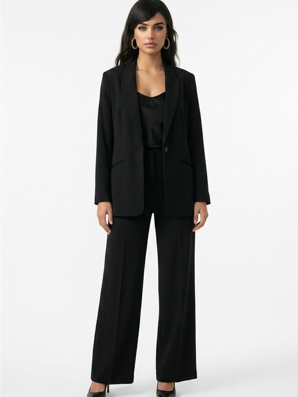 Express Classic Black XL Long Jacket